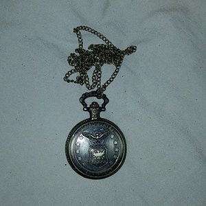United States Air Force Pocket Watch Necklace
